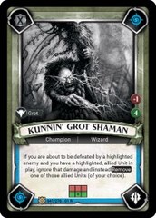 Kunnin' Grot Shaman (Unclaimed) - Foil