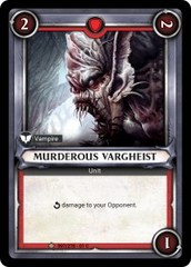 Murderous Vargheist (Unclaimed) - Foil