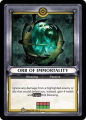 Orb of Immortality (Unclaimed) - Foil
