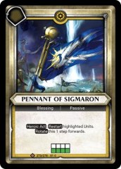 Pennant of Sigmaron (Unclaimed) - Foil