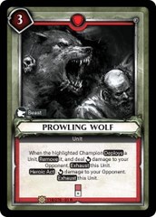 Prowling Wolf (Claimed) - Foil