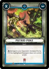 Putrid Puke (Unclaimed) - Foil