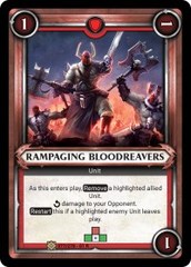 Rampaging Bloodreavers (Unclaimed) - Foil