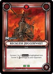 Reckless Juggernaut (Claimed) - Foil