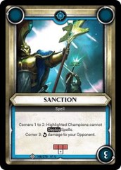 Sanction (Unclaimed) - Foil