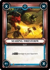 Searing Firestorm (Unclaimed) - Foil