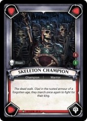 Skeleton Champion (Claimed) - Foil