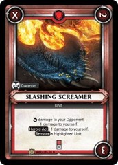 Slashing Screamer (Claimed) - Foil