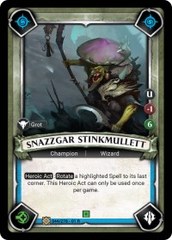 Snazzgar Stinkmullett (Claimed) - Foil