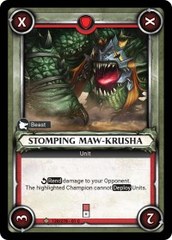 Stomping Maw-Krusha (Claimed) - Foil