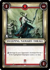Sweeping Namarti Thrall (Claimed) - Foil