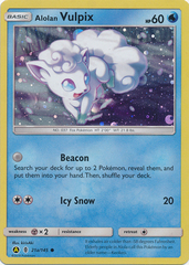 Alolan Vulpix - 21a/145 - Alternate Art Promo