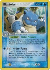 Blastoise - 14/100 - Cosmos Holo (EX Crystal Guardians Symbol)