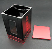 Box Gods Seer Deluxe Red Deck Box