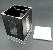 Box Gods Seer Deluxe Silver Deck Box