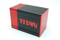 Box Gods Titan Deluxe Red Deck Box