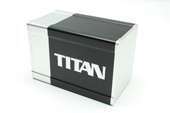 Box Gods Titan Deluxe Silver Deck Box