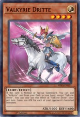 Valkyrie Dritte - SHVA-EN001 - Super Rare - 1st Edition