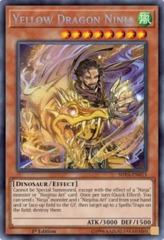 Yellow Dragon Ninja - SHVA-EN013 - Secret Rare - 1st Edition