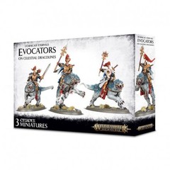 Stormcast Eternals: Evocators On Celestial Dracolines