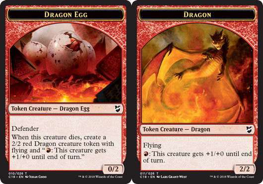 Dragon Egg Token // Dragon Token