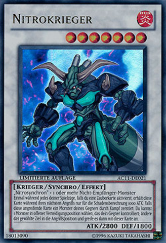 Nitro Warrior (Nitrokrieger) AC11-DE021 - Ultra Rare