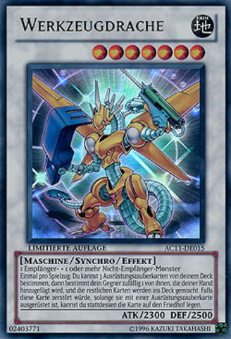 Power Tool Dragon (Werkzeugdrache) AC11-DE015 - Ultra Rare