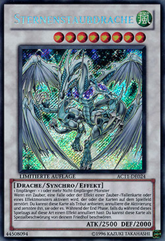 Stardust Dragon (Sternenstaubdrache) AC11-DE024 - Ultra Rare