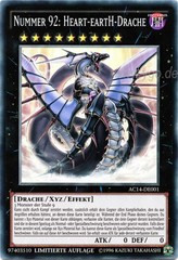 Number 92: Heart-eartH Dragon (Nummer 92: Heart-eartH-Drache) - AC14-DE001 - Super Rare