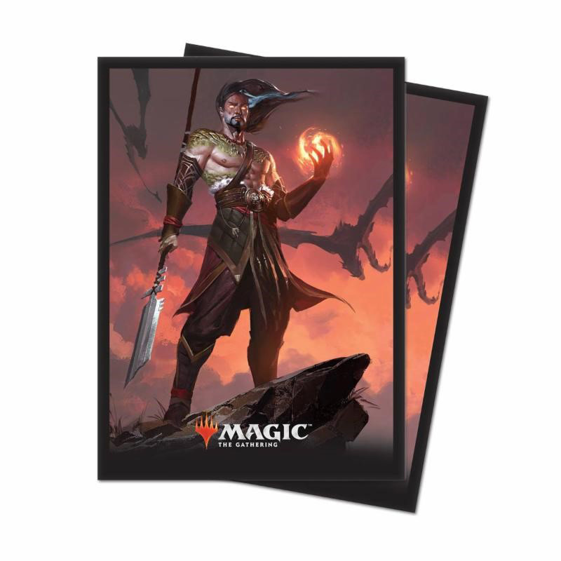 Core Set 2019 - Sarkhan, Fireblood Deck Protector Sleeves