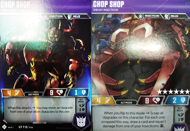 Chop Shop // Sneaky Insecticon