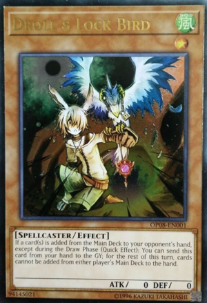 Droll & Lock Bird - OP08-EN001 - Ultimate Rare - Unlimited Edition