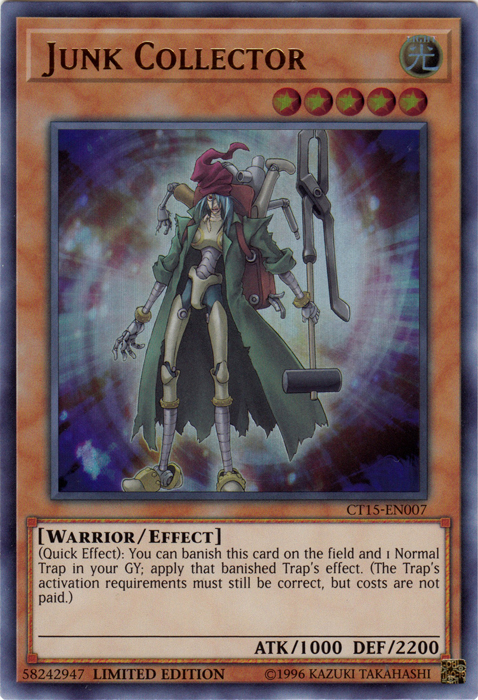 Junk Collector - CT15-EN007 - Ultra Rare - Limited