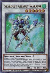 Stardust Assault Warrior - CT15-EN008 - Ultra Rare - Limited Edition