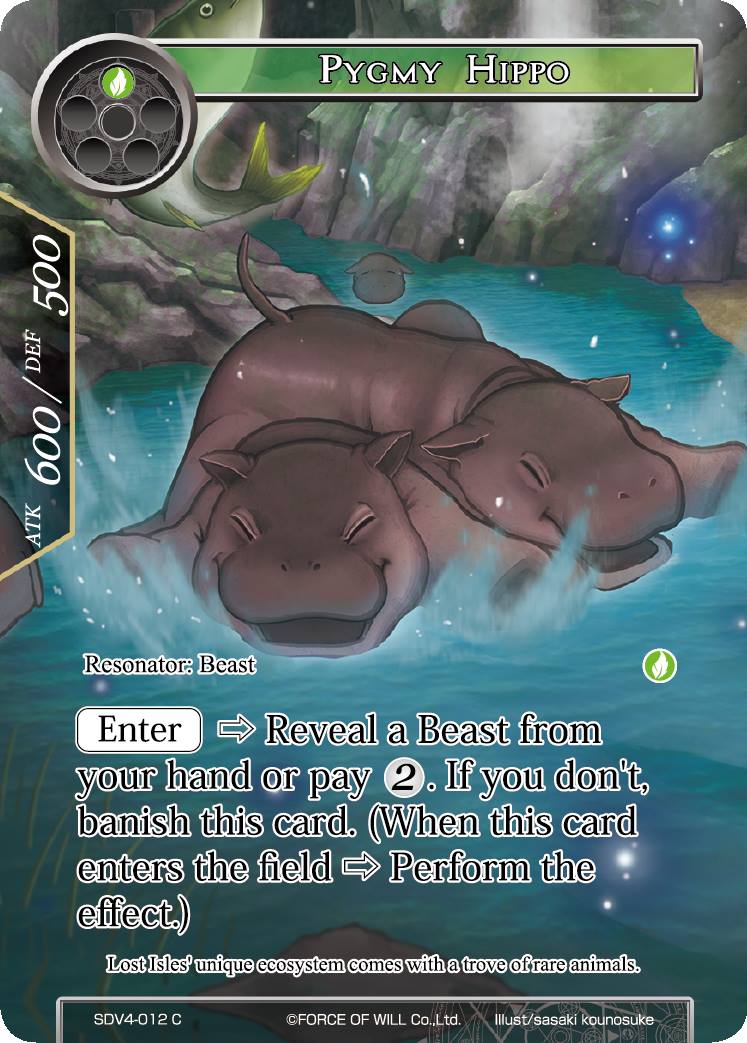 Pygmy Hippo - SDV4-012 - C