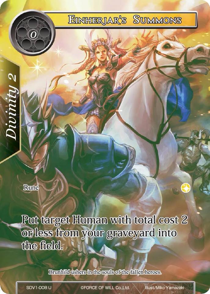 Einherjars Summons - SDV1-008 - U