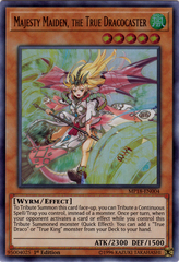 Majesty Maiden, the True Dracocaster - MP18-EN004 - Ultra Rare - 1st Edition