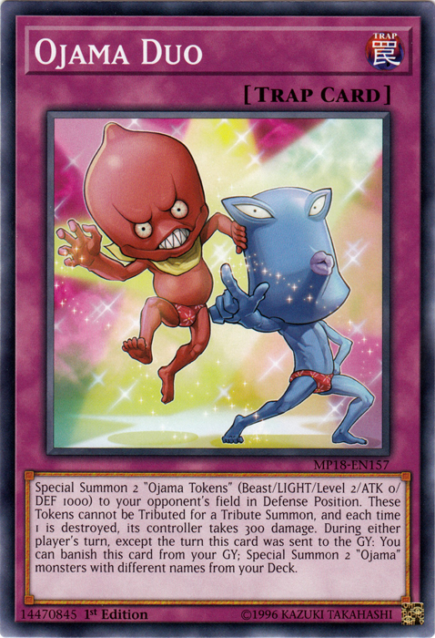 Ojama Duo - MP18-EN157 - Common - 1st Edition