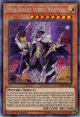 Mekk-Knight Purple Nightfall - MP18-EN183 - Secret Rare - 1st Edition