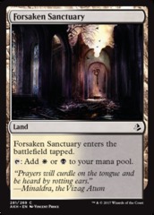 [DEPRECATED] Forsaken Sanctuary (Amonkhet) - Planeswalker Deck Exclusive