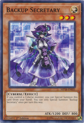 Backup Secretary - MP18-EN031 - Common - 1st Edition