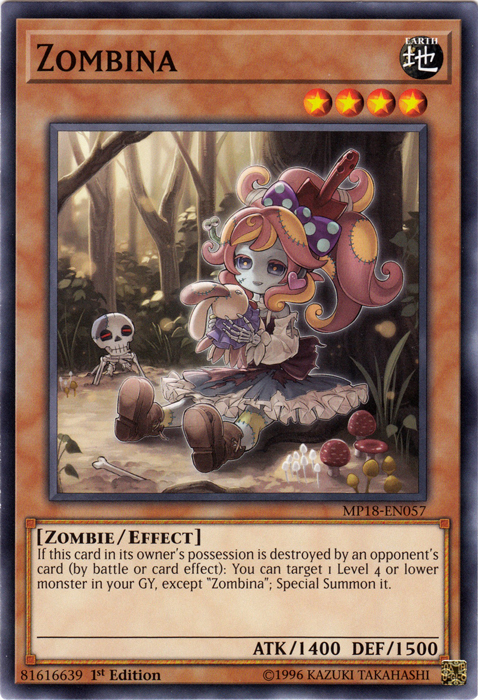 Zombina - MP18-EN057 - Common - 1st Edition