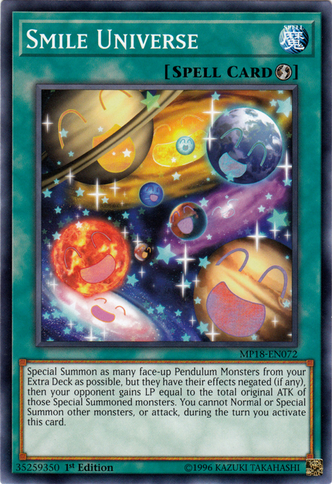 Smile Universe - MP18-EN072 - Common - 1st Edition