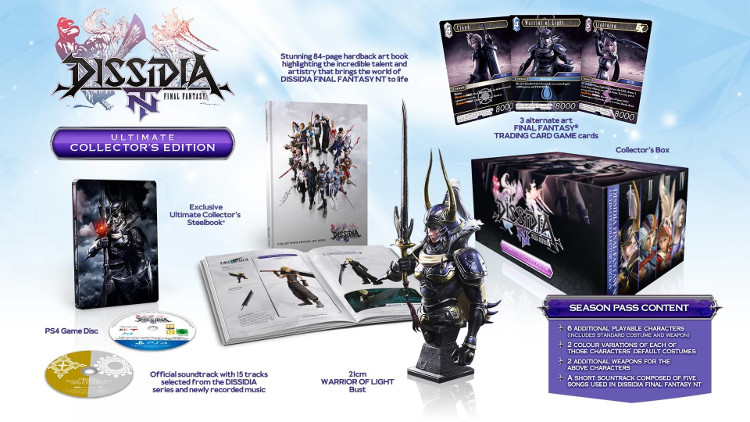 Dissidia Final Fantasy NT Collectors Edition