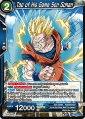 Top of His Game Son Gohan - TB2-021 - C