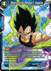 Begrudging Respect Vegeta - TB2-025 - UC