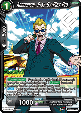 Announcer, Play-By-Play Pro - TB2-067 - UC - Foil