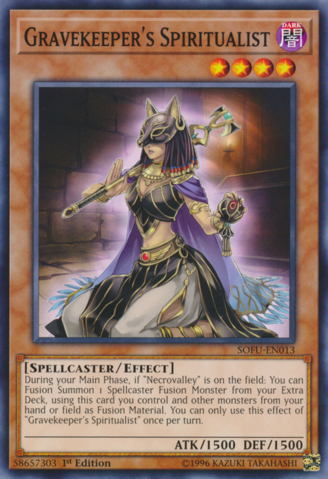 Gravekeepers Spiritualist - SOFU-EN013 - Common - 1st Edition
