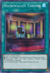 Necrovalley Throne - SOFU-EN055 - Super Rare - 1st Edition