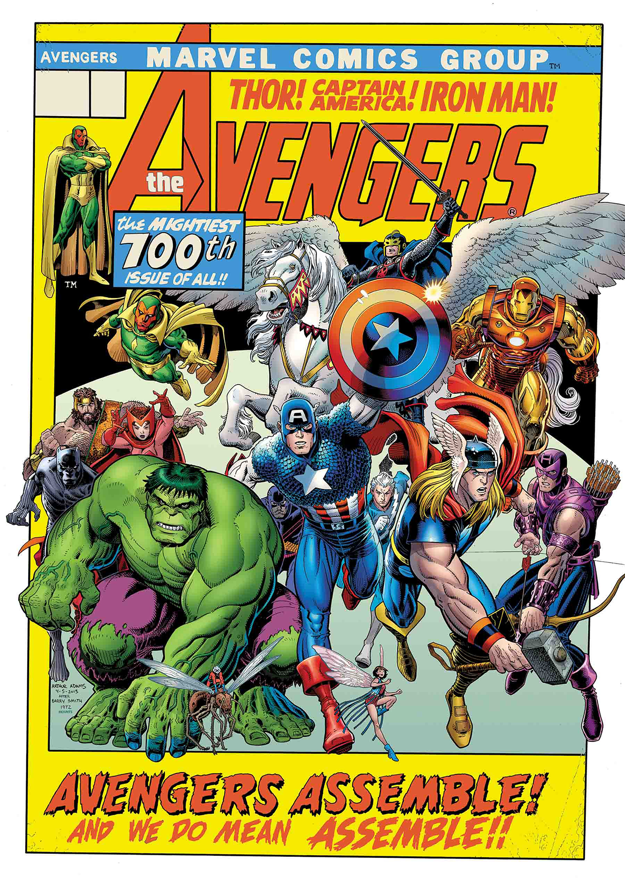 Avengers #10 Arthur Adams Var (STL100295)